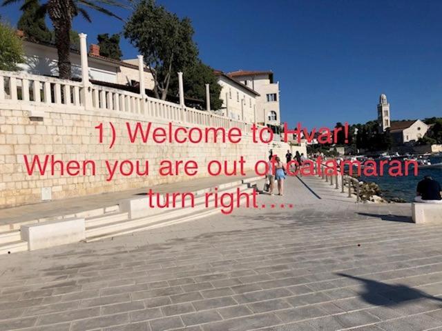 Cozy New Flat For 2 Or 3 Apartment Hvar Town Bagian luar foto